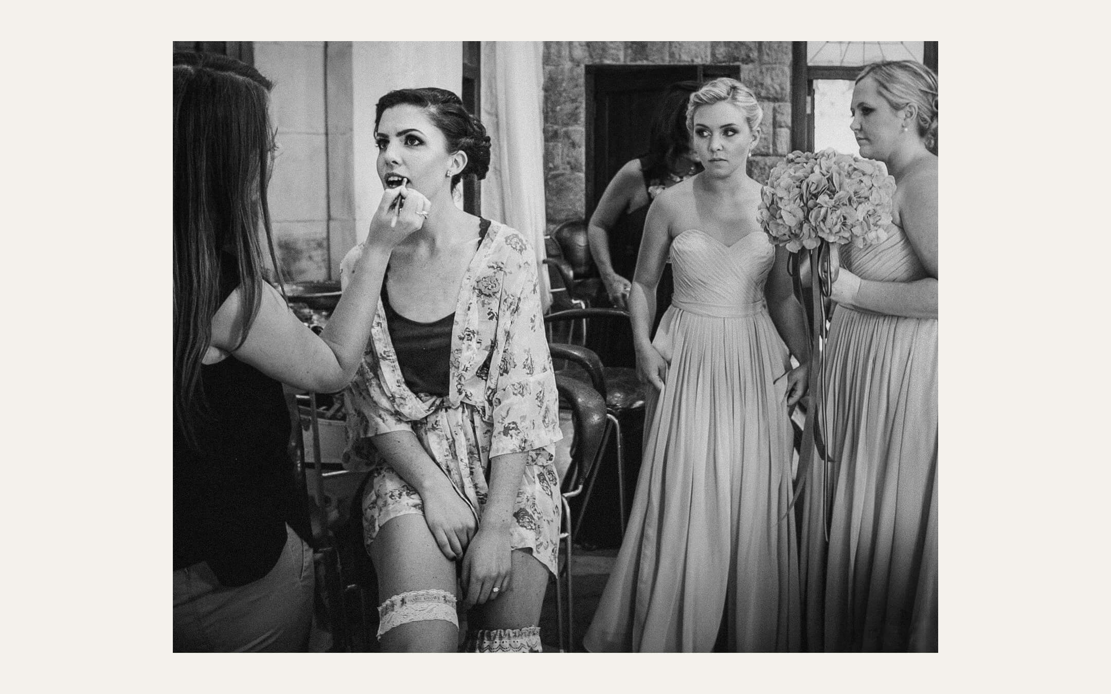 Bridesmaids getting ready — Ben Viljoen Photography